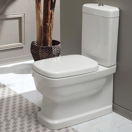 Чаша унитаза напольная Simas EVO 07 bia цвет белый без бачка без сиденья каскадный смыв